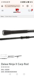 Daiwa ninja 13 ft 3.5 lb 4-dijelni štap